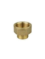 МЕСИНГ МУФА НИПЕЛ 1/2"Ж Х 3/8"М
