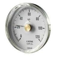 ТЕРМОМЕТЪР МЕТАЛЕН КОРПУС 0°-120° Ф40