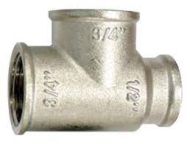 РЕД ТРОЙНИК ПОЦ 1" Х 1/2" Х 1"