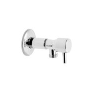 ЪГЛОВ КЕРАМИЧЕН УДЪЛЖЕН КРАН 1/2" X 3/8" FERRO