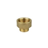 МЕСИНГ МУФА НИПЕЛ 3/4"Ж Х 1/2"М ТЕЖЪК МОДЕЛ SFIT