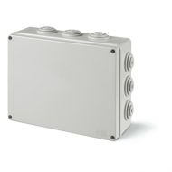 КУТИЯ ПВЦ 190 Х 140 Х 70 IP55,UV, С ЩУЦЕРИ SCAME