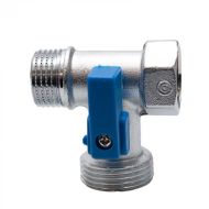 ЪГЛОВ ТРИПЪТЕН СПИР.КРАН 1/2" Х 3/4" Х 1/2" М FORNARA
