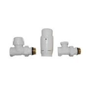 РАДИАТОРЕН СЕТ LUX DUO WHITE ПРАВ 1/2"х16ММ