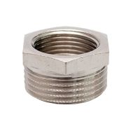 ХРОМ ВРН 1/2" М Х 1/4" Ж