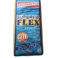 ЛЕПИЛО SUPERFIX ФЛЕКС ЗА МРАМОР,ГРАНИТ ПЛОЧКИ 25кг