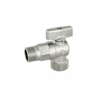 КРАН ЪГЛОВ 1/2" Х 1/2" FORNARA С ФИЛТЪР