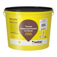 ХИДРОИЗОЛАЦИЯ WEBER D PROTECT   20 кг