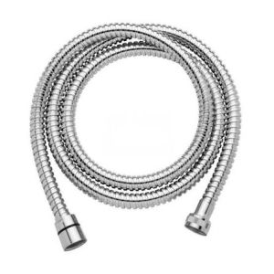 ШЛАУХ ЗА ДУШ-CHROME-ANTI-TWIST-120 СМ-ДВОЙНА ОПЛЕТКА-НЕРЪЖДАВЕЙКА