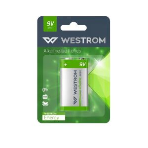 БАТЕРИЯ 6LR61 9V WESTROM