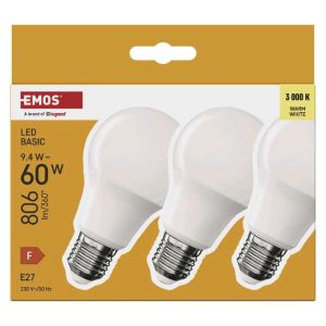 КРУШКА ЛЕД BASIC D60 8,8W (60W) 806 lm E27