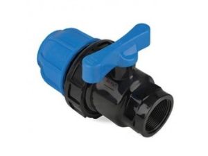 ПЕ КРАН Ф25 Х 3/4"Ж 16 BAR TRMK