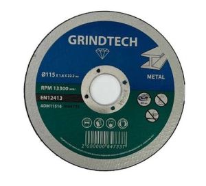 ДИСК ЗА МЕТАЛ Ф115 Х 1.6 Х 22.2 ММ GRINDTECH