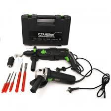 ПЕРФОРАТОР 1600 W + ЪГЛОШЛАЙФ 1100 W STAHLMAYER  КОМПЛЕКТ