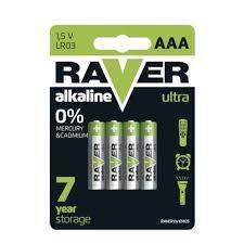 БАТЕРИЯ АЛКАЛНА ULTRA RAVER ААА LR03 1.5 V EMOS