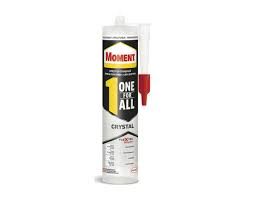 СИЛИКОН ЛЕПИЛО MOMENT 1 FOR ALL CRYSTAL 290 ml