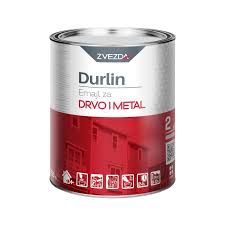 DURLIN Емайл 3в1 - БЯЛ RAL 9010 - 0,75 л.