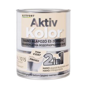 БОЯ АКТИВ КОЛОР 2 в 1 RAL 1015 СЛОНОВА КОСТ 0.750л